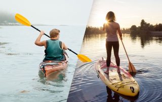 kayak vs paddleboard