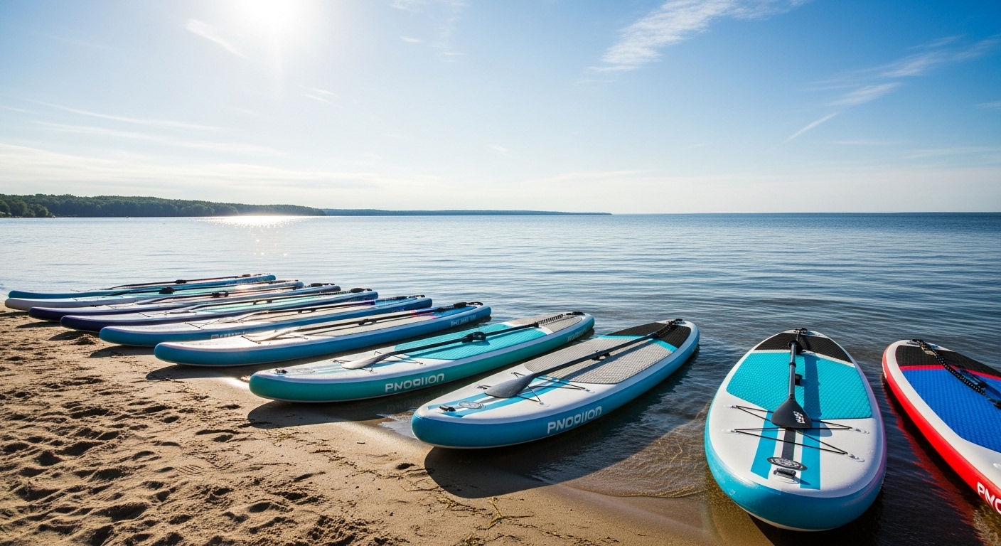 Best rated paddle boards - a lineup of top-rated SUPs