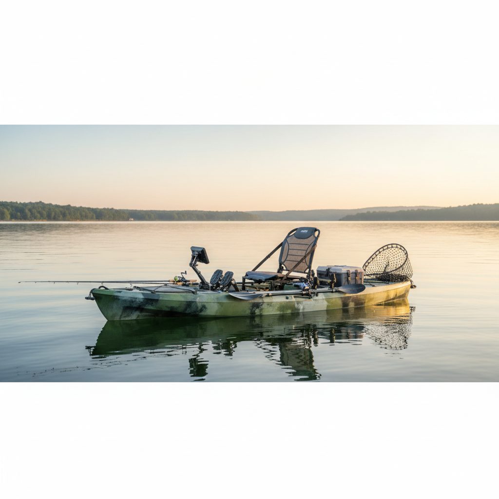 Old Town Sportsman BigWater PDL 132 pedal fishing kayak review