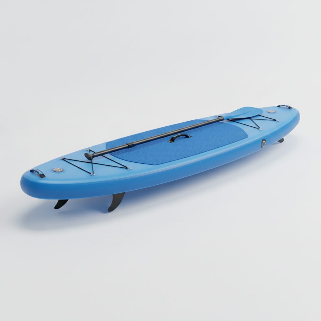 SereneLife Free Flow inflatable stand-up paddle board review