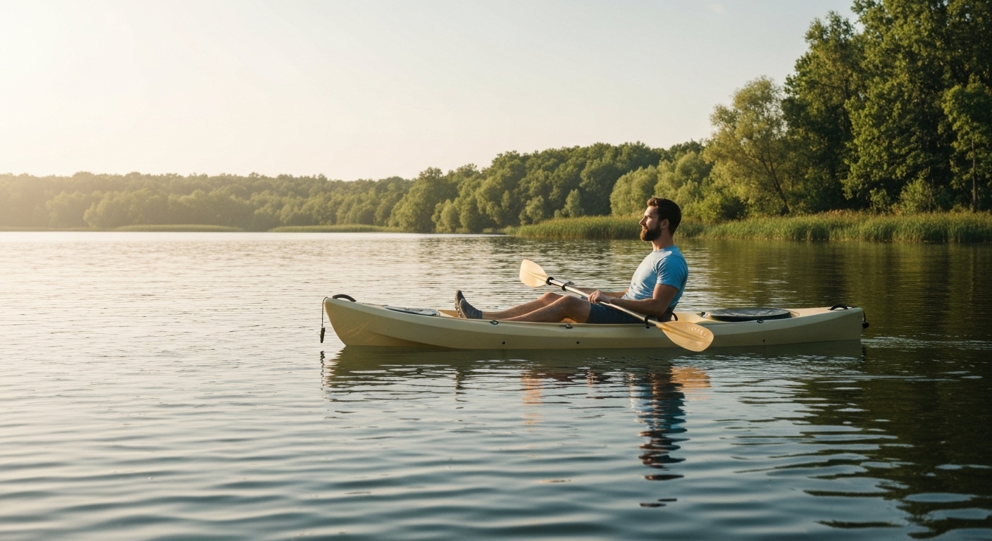 What size kayak for a 6 foot person - a tall paddler in a roomy kayak