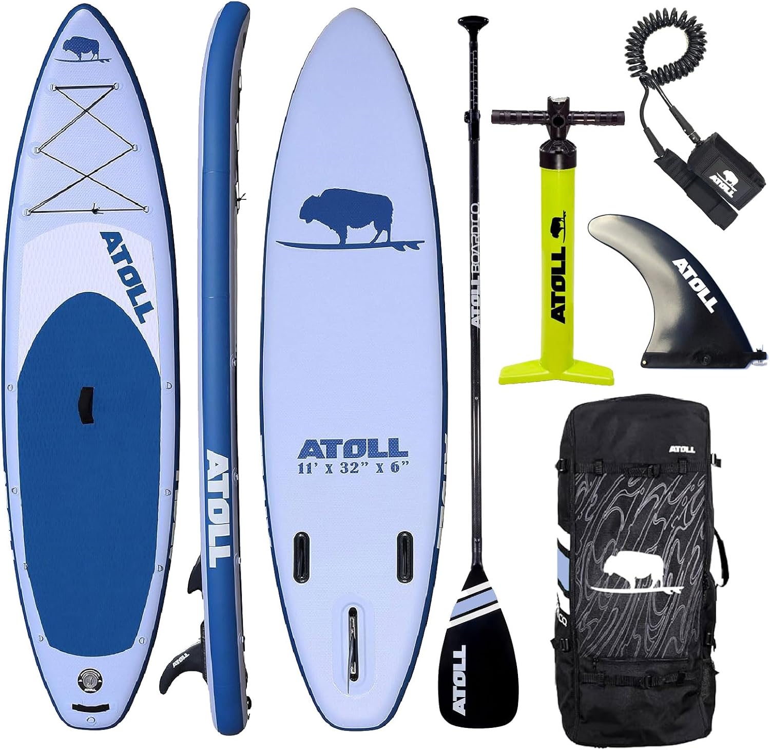 Atoll 11ft inflatable stand-up paddle board review