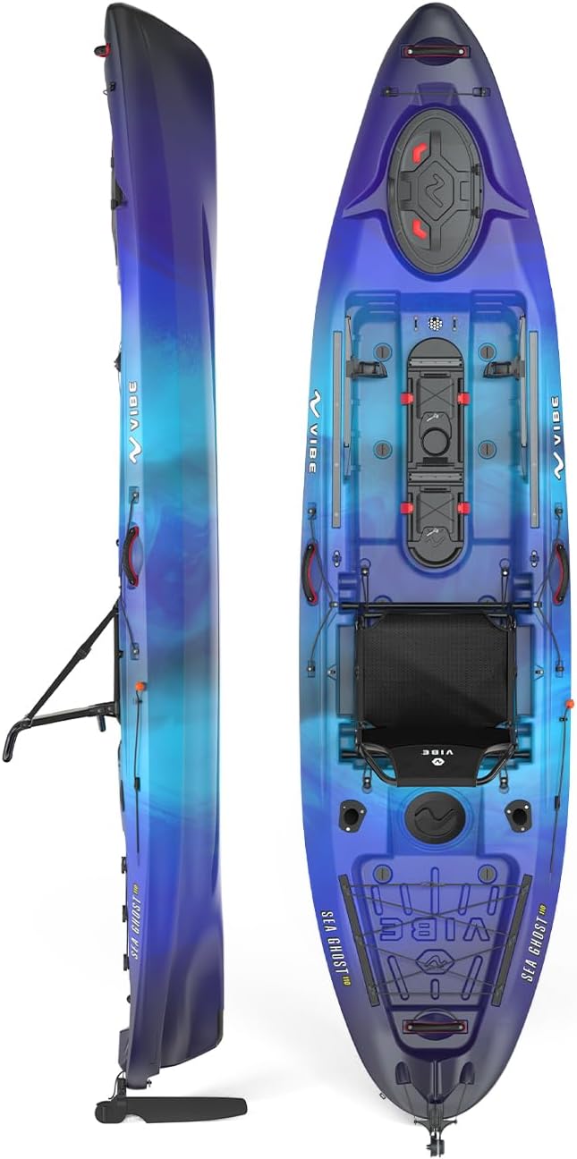 Vibe Sea Ghost 110 sit-on-top fishing kayak review
